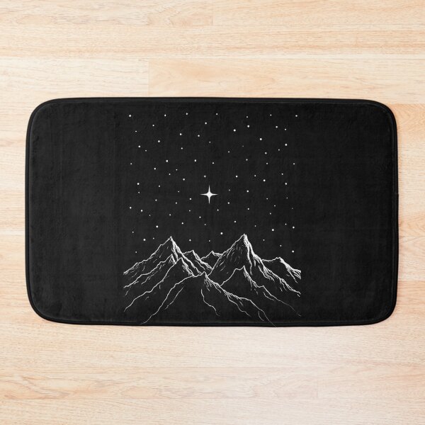 Item preview,  Modern Trendy Mountain Stars at night designed and sold by SOUFIANE1991.