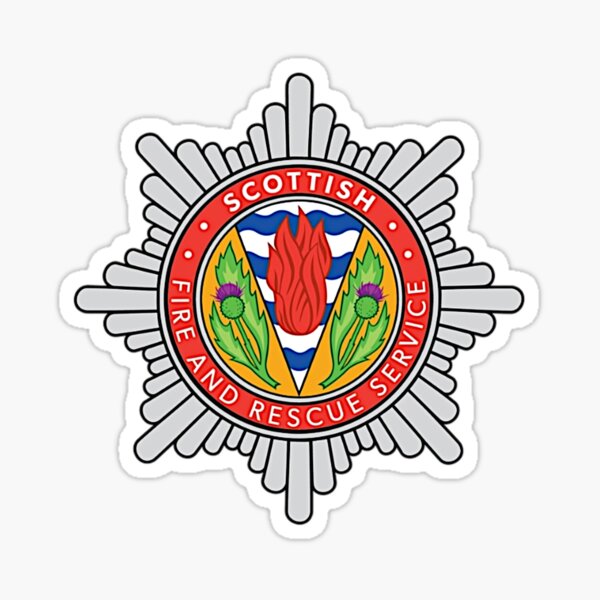 Scottish Fire & Rescue Service - Logo Sticker