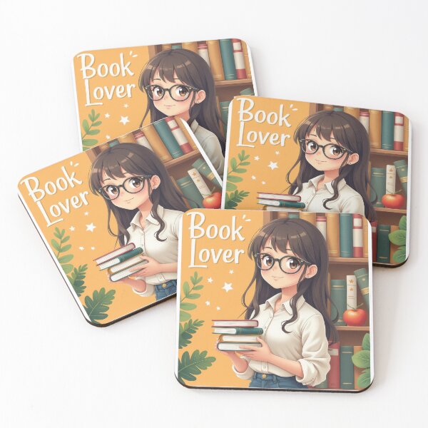 Item preview, Anime Librarian Girl - Book Lover designed and sold by duke818.