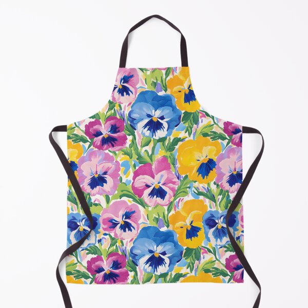 Item preview, Pintura al gouache de pensamientos preppy designed and sold by SophieClimaArt.