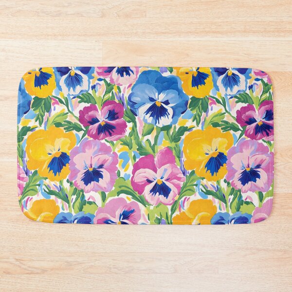 Item preview, Pintura al gouache de pensamientos preppy designed and sold by SophieClimaArt.