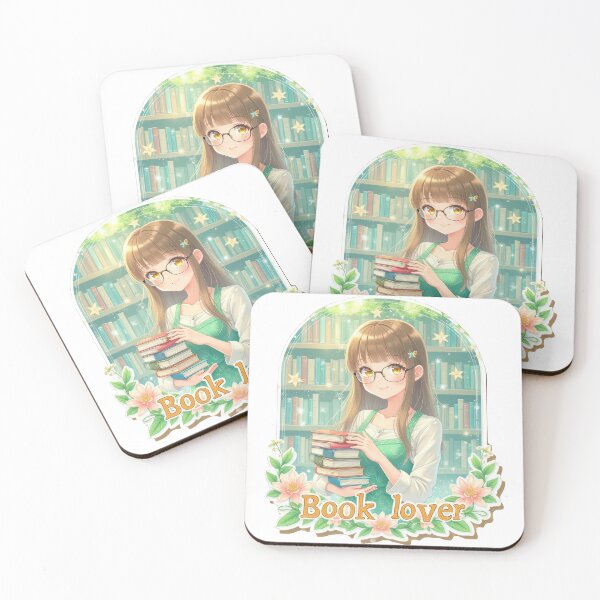 Item preview, Anime Librarian Girl - Book Lover designed and sold by duke818.