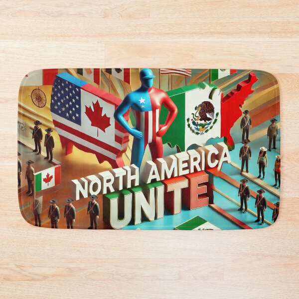 Item preview, "North America Unite: Together as One" designed and sold by MySheetMusicArt.