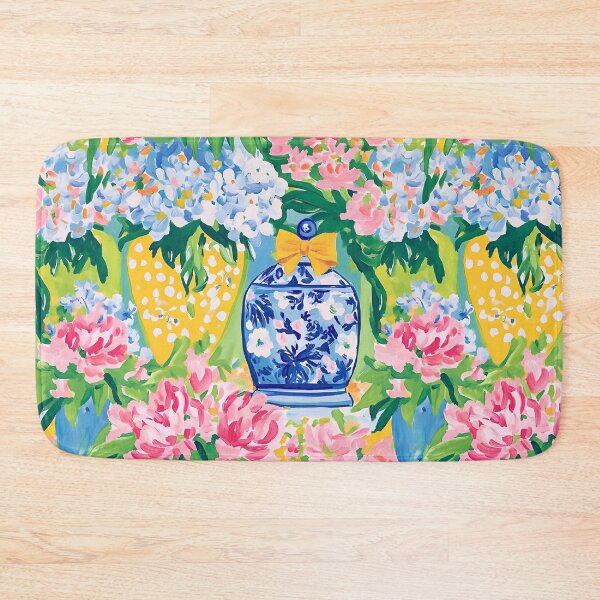 Item preview, Spring flowers in ginger jar designed and sold by SophieClimaArt.