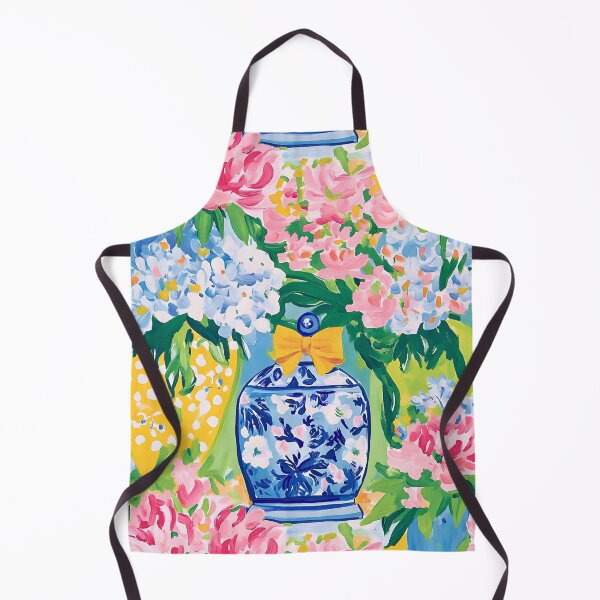 Item preview, Spring flowers in ginger jar designed and sold by SophieClimaArt.