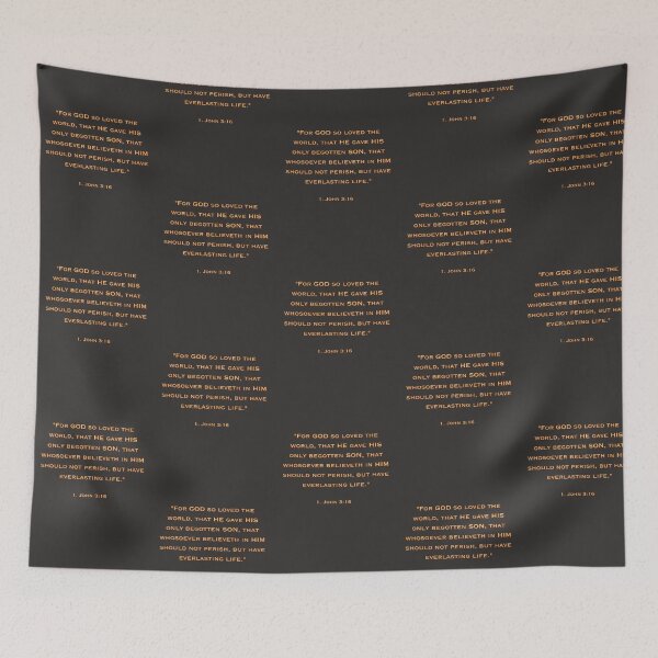 Item preview, 1 JOHN 3:16 designed and sold by Nini'sPeace.