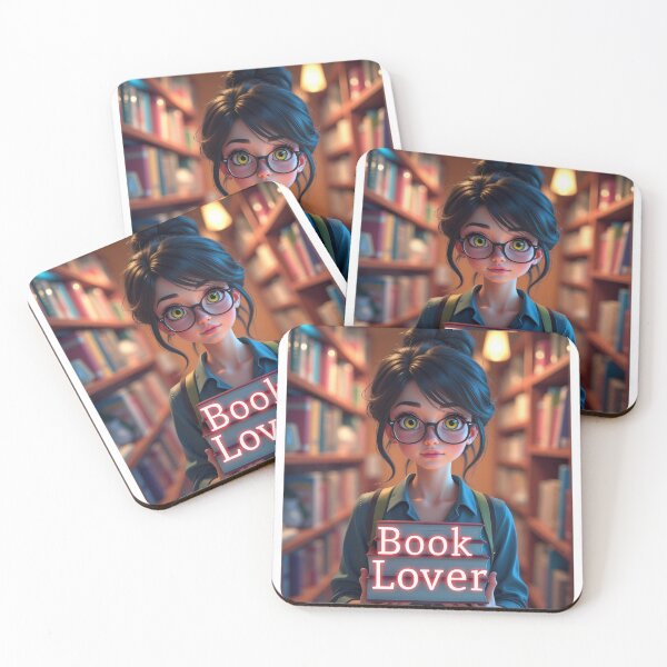 Item preview, Anime Librarian Girl - Book Lover designed and sold by duke818.