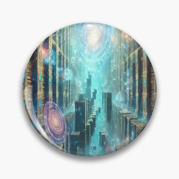 Item preview, Celestial Archive: The Library of the Universe designed and sold by AbstractAnom.