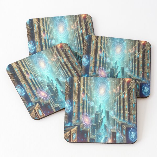 Item preview, Celestial Archive: The Library of the Universe designed and sold by AbstractAnom.
