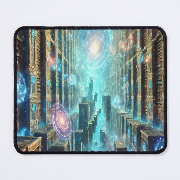 Item preview, Celestial Archive: The Library of the Universe designed and sold by AbstractAnom.