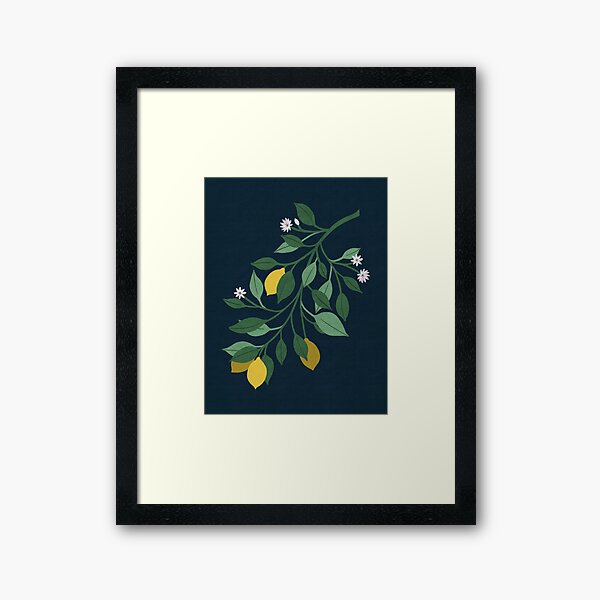 Item preview, Blooming Lemon Branch designed and sold by spoonlessmarket.