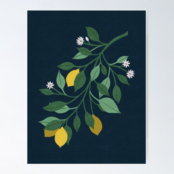 Item preview, Blooming Lemon Branch designed and sold by spoonlessmarket.