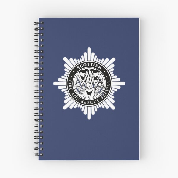 Item preview, Scottish Fire & Rescue Service Black & White - Logo designed and sold by RENAGADE4LYF.