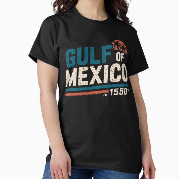 Item preview, vintage-style logo for the Gulf of Mexico - EST. 1550 designed and sold by CuteCanvas⭐.