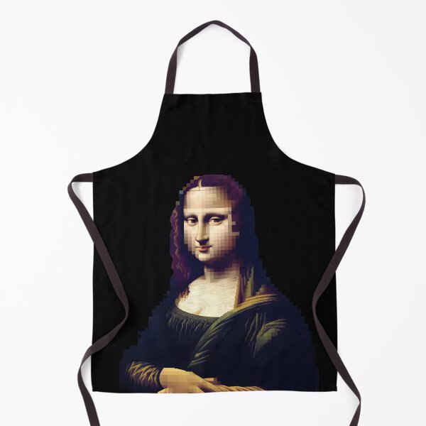 Item preview, Pixelated Mona Lisa: Digital Renaissance Remix designed and sold by Into The Rabbit Hole.