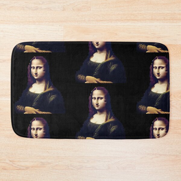 Item preview, Pixelated Mona Lisa: Digital Renaissance Remix designed and sold by Into The Rabbit Hole.