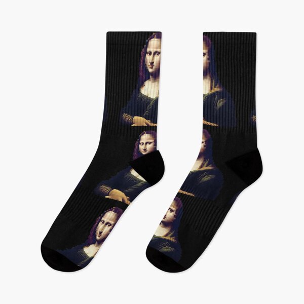 Item preview, Pixelated Mona Lisa: Digital Renaissance Remix designed and sold by Into The Rabbit Hole.