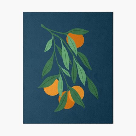 Item preview, Orange Fruit Branch designed and sold by spoonlessmarket.