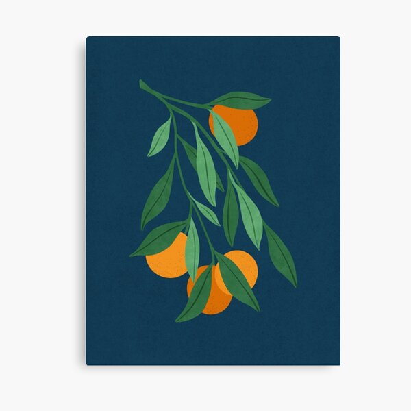 Item preview, Orange Fruit Branch designed and sold by spoonlessmarket.