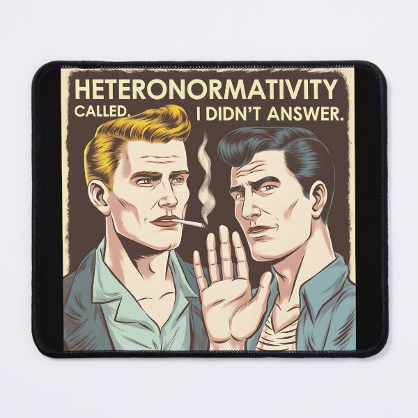 Item preview, Vintage LGBTQ Pride: Rejecting Heteronormativity designed and sold by Into The Rabbit Hole.