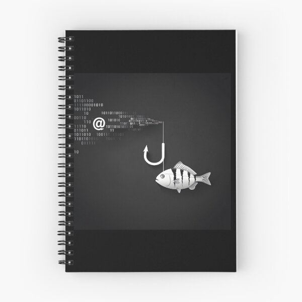 Item preview, Ataque de phishing: arte para concienciar sobre la ciberseguridad designed and sold by Into The Rabbit Hole.