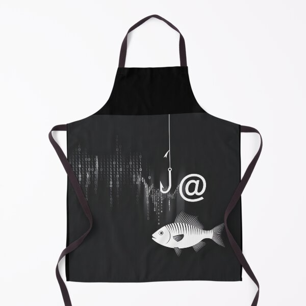 Item preview, Phishing Hook: Digital Scam Warning Illustration designed and sold by Into The Rabbit Hole.