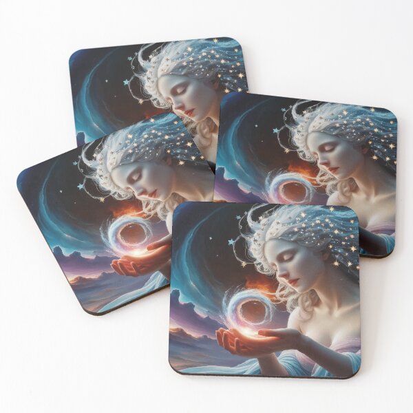 Item preview, Stardust Enchantress: Holding the Infinite designed and sold by AbstractAnom.