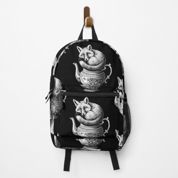 Item preview, Fox in a Teapot: Whimsical Animal Illustration designed and sold by Into The Rabbit Hole.