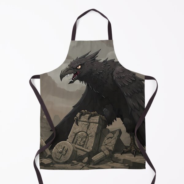 Item preview, Dark Fantasy Ominous Raven Creature - Art Design designed and sold by RiklawDesigns.