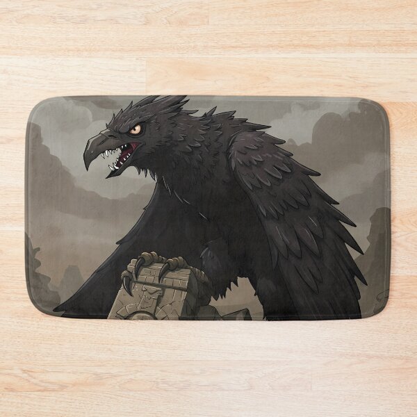 Item preview, Dark Fantasy Ominous Raven Creature - Art Design designed and sold by RiklawDesigns.