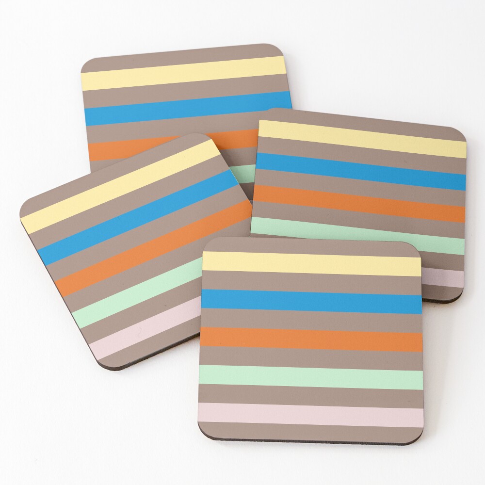 Item preview, Coasters (Set of 4) designed and sold by BubbleGalaxy.