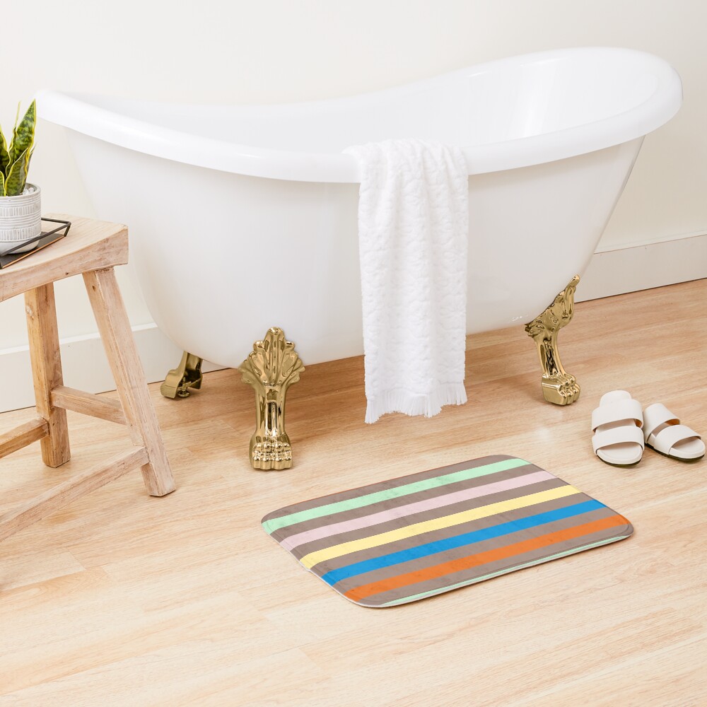Item preview, Bath Mat designed and sold by BubbleGalaxy.