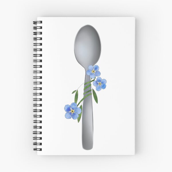 Item preview, Forget Me Not Spoon designed and sold by spoonlessmarket.