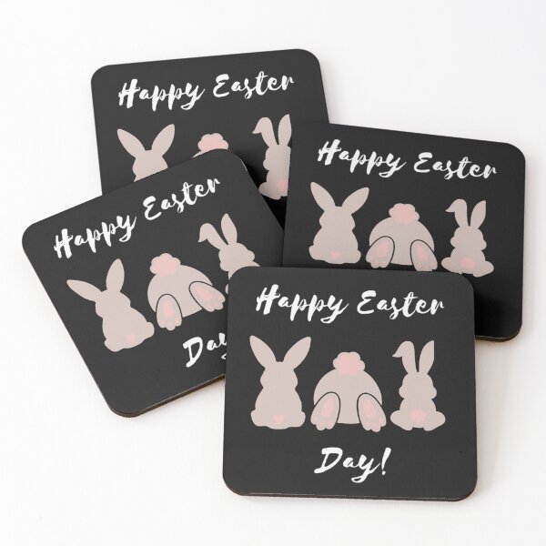 Item preview, Product for Easter holidays-Three cute hares-HAPPY EASTER DAY designed and sold by Gadget80.