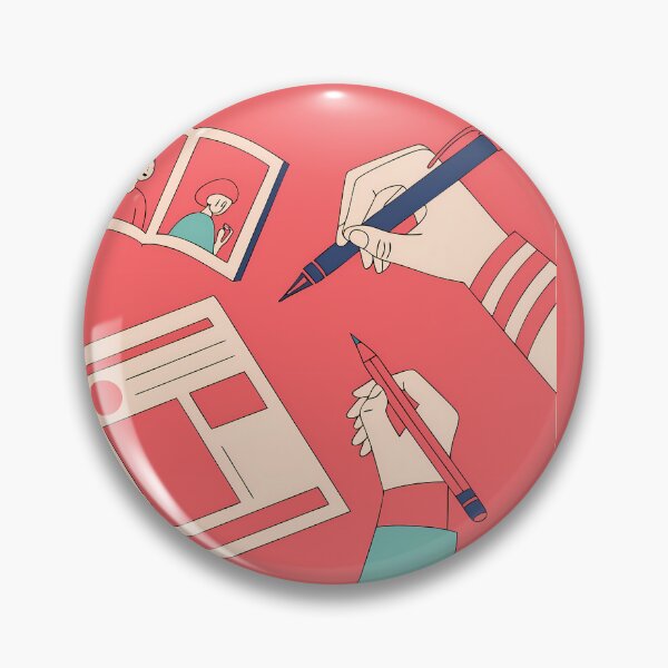 Item preview, Writing Colorful Expressive Digital Art Illustrations Designs  designed and sold by ART ATTACK ZONE.