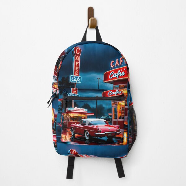 Item preview, Neon Nights & Classic Rides designed and sold by Artistic canvas store.