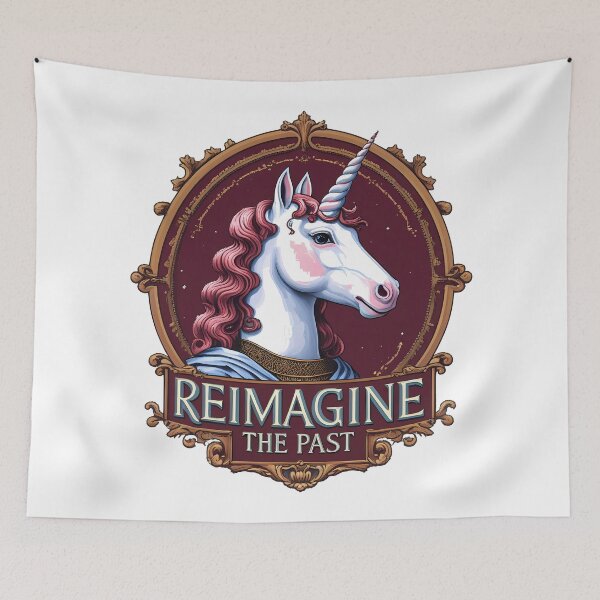 Item preview, Reimagine the Past Unicorn designed and sold by zoughlal.