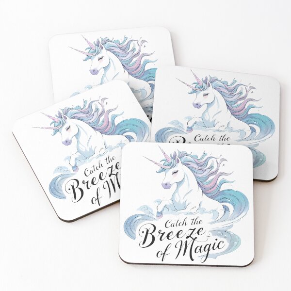 Item preview, Catch the Breeze of Magic Unicorn designed and sold by zoughlal.