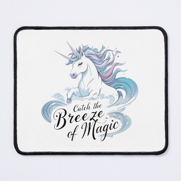 Item preview, Catch the Breeze of Magic Unicorn designed and sold by zoughlal.