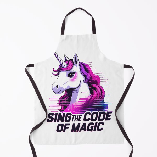 Item preview, Sing the Code of Magic Unicorn designed and sold by zoughlal.