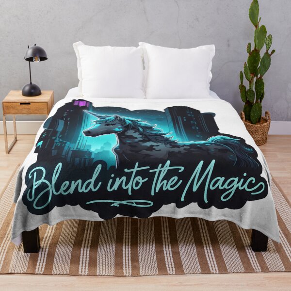 Item preview, Blend into the Magic Unicorn designed and sold by zoughlal.