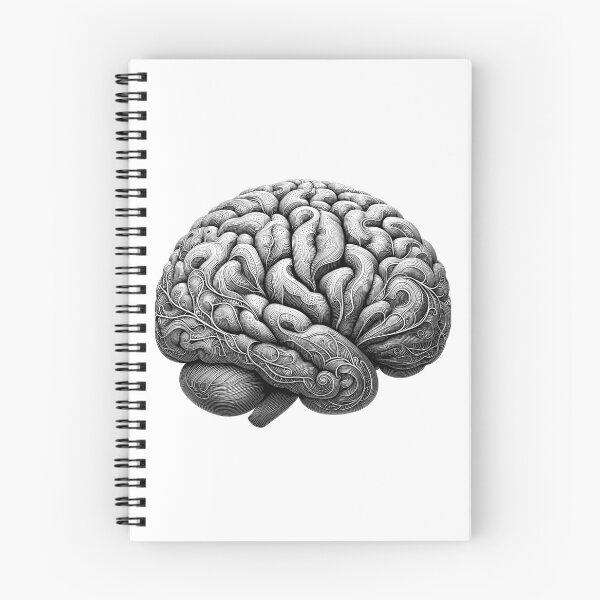 Item preview, Labeled Brain Diagram  designed and sold by NTGUILTY.