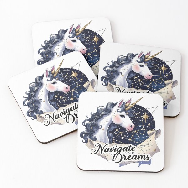 Item preview, Navigate Your Dreams Unicorn designed and sold by zoughlal.