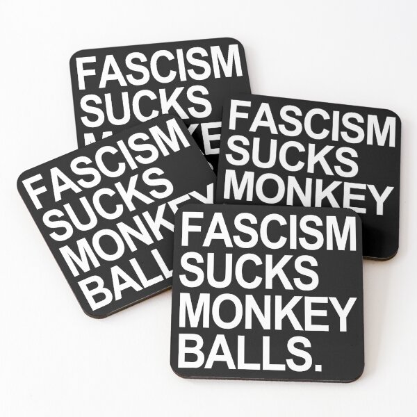 Artikelvorschau, Fascism Sucks Monkey Balls entworfen und verkauft von Thelittlelord.