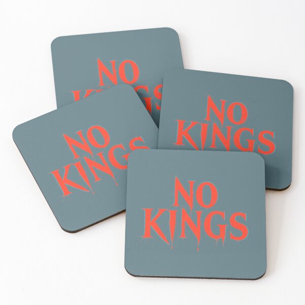Item preview, NO KINGS Grunge Minimalist Opposition designed and sold by DreamsArtwear.
