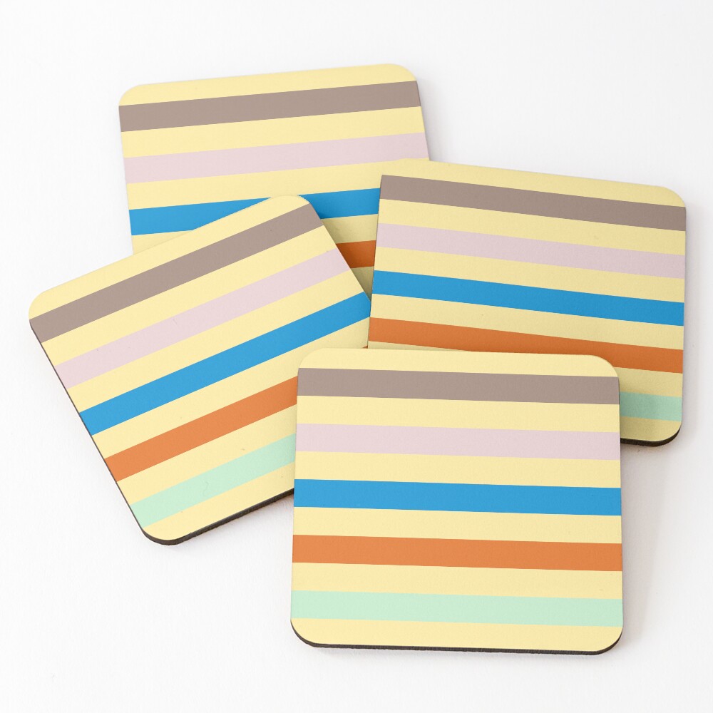Item preview, Coasters (Set of 4) designed and sold by BubbleGalaxy.