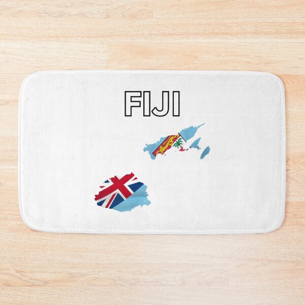 Item preview, Fiji Flag Map Design designed and sold by atomstartup.