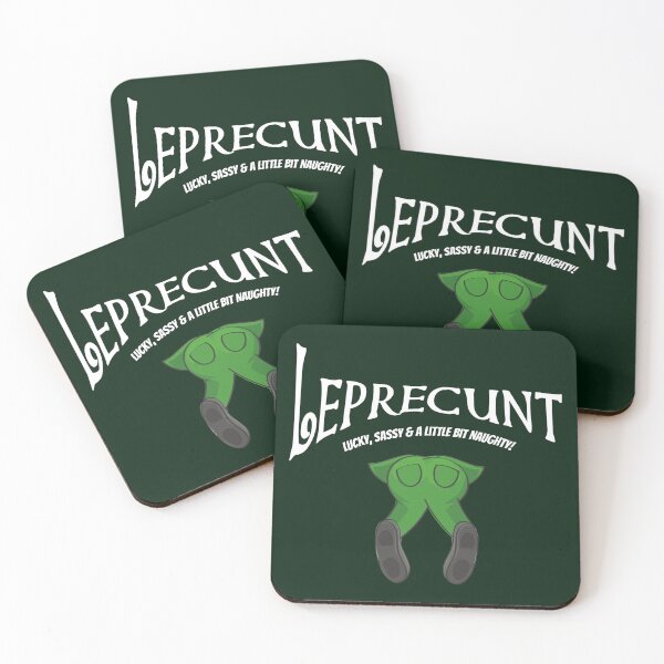 Item preview, Leprecunt – Funny Irish Shamrock St. Patrick’s Day Design designed and sold by wanessacreative.