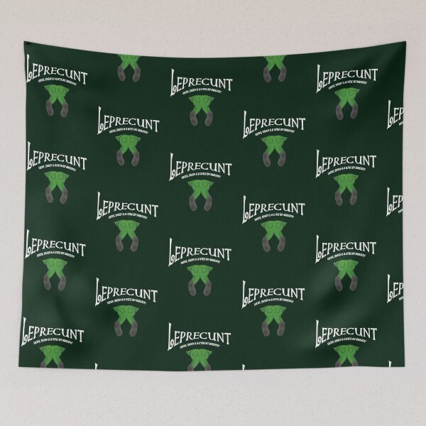 Item preview, Leprecunt – Funny Irish Shamrock St. Patrick’s Day Design designed and sold by wanessacreative.