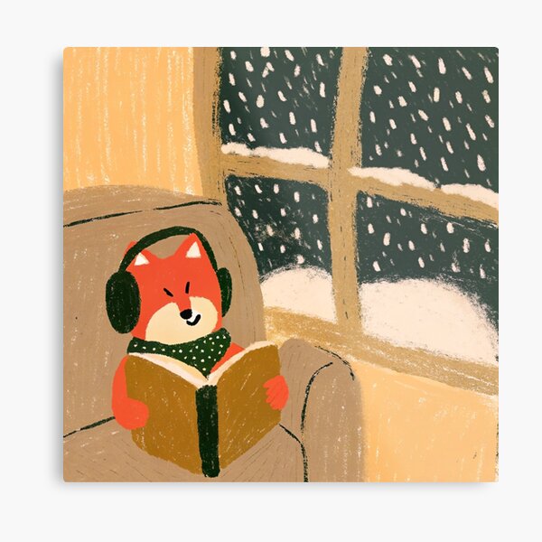 Item preview, raccoon reading a book designed and sold by ArtZombieStore.